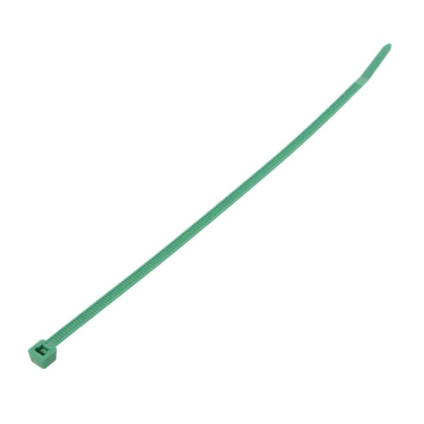 Green cable tie 200x4.6mm 100pcs