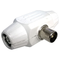 9.5mm antenna splitter 1 male - 2 female