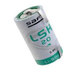 Batteria litio D 3.6V 13A con terminali alta scarica LSH20