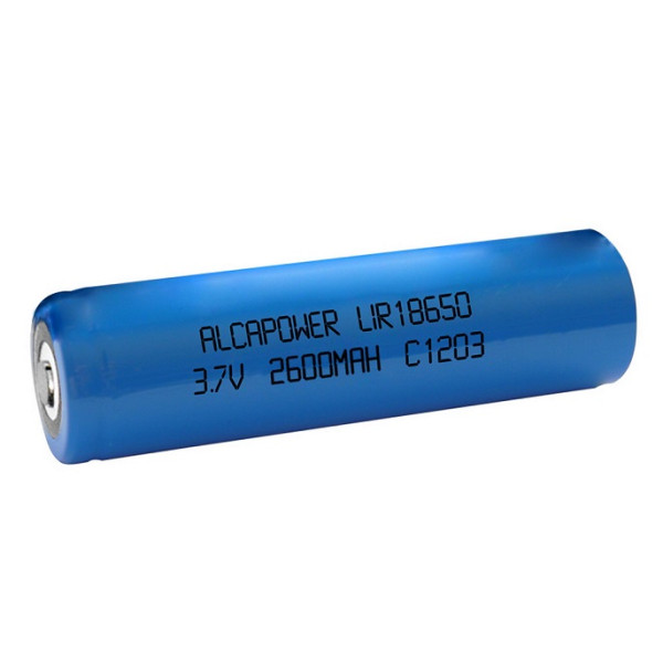 Li-Ion battery 3.7V 2.6A 18650 consumer pole
