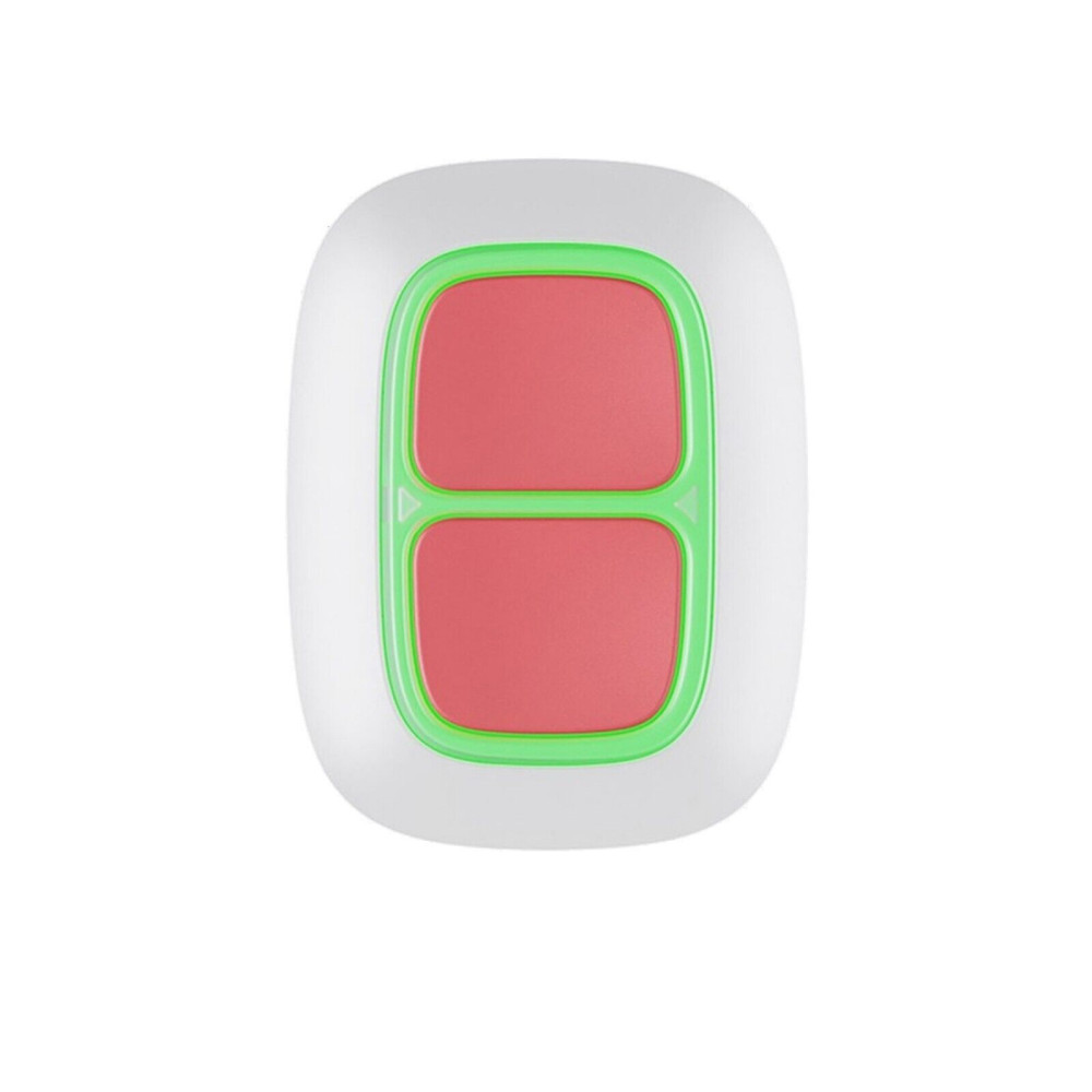 White DoubleButton Ajax panic button