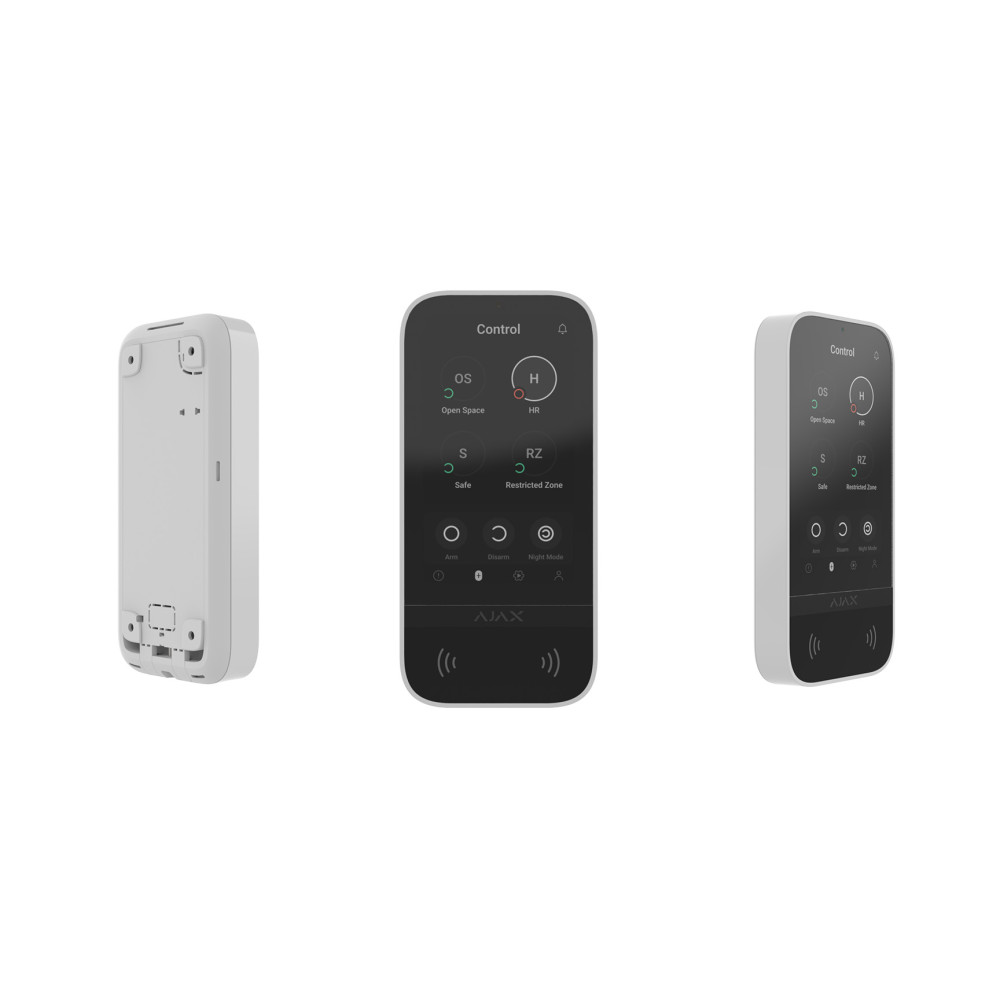 KeyPad TouchScreen Ajax white keyboard