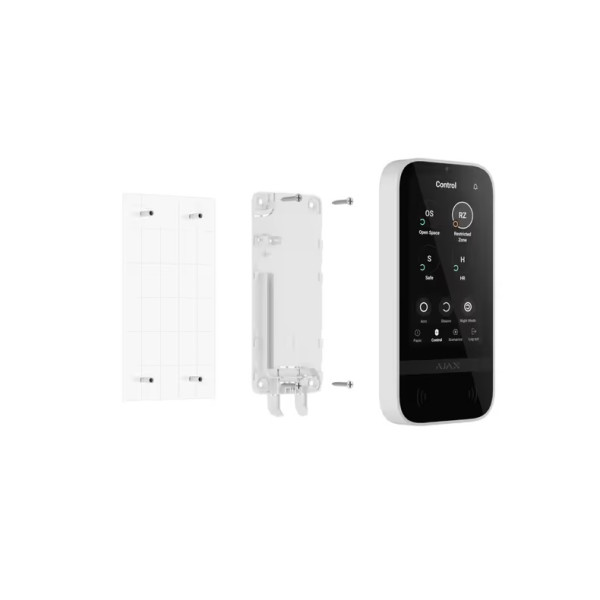 KeyPad TouchScreen Ajax white keyboard