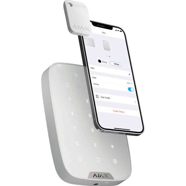 Chiavetta crittografata Tag Ajax bianco