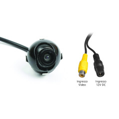 Miniature bulb camera with mirror function