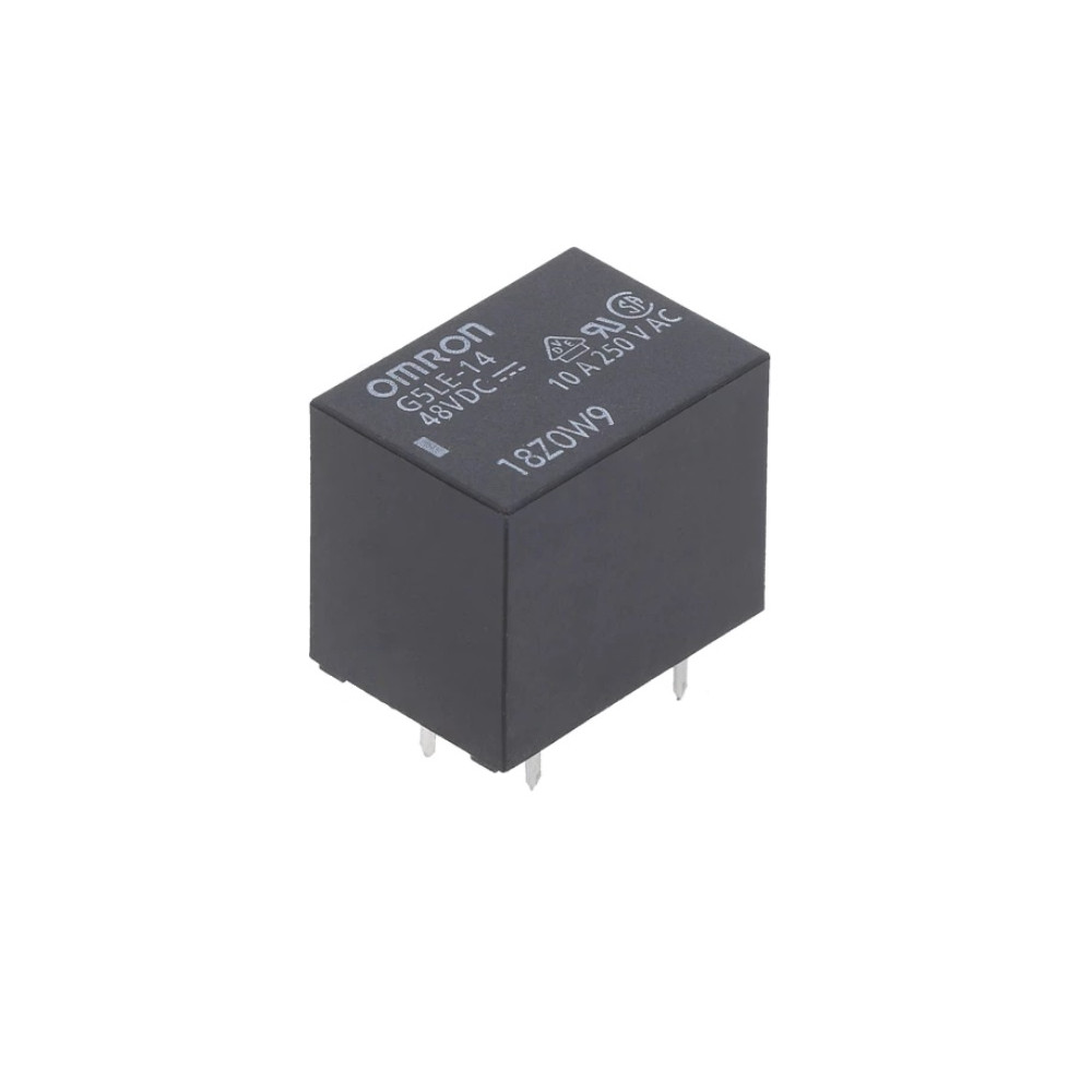 Mini relay 48V 10A 1 exchange Omron G5LE-14
