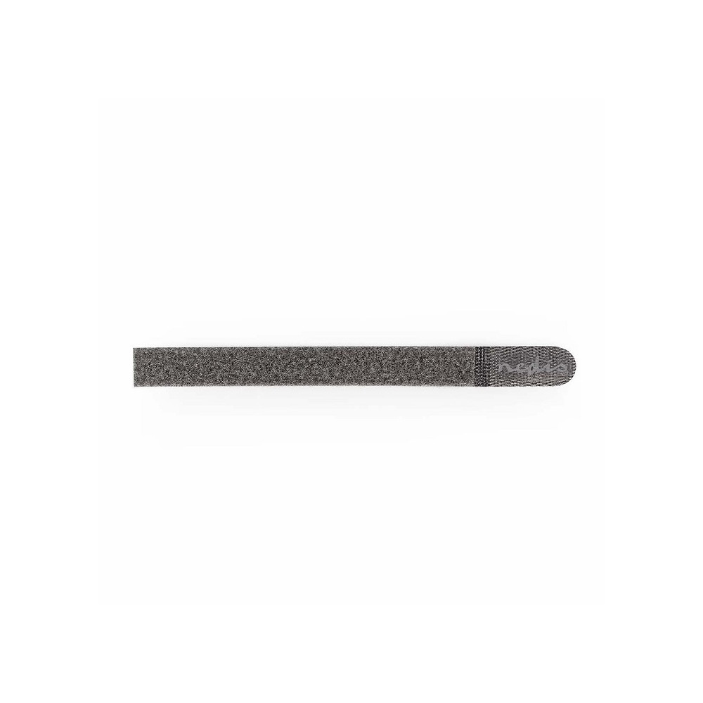 Gray 250x20mm velcro cable ties