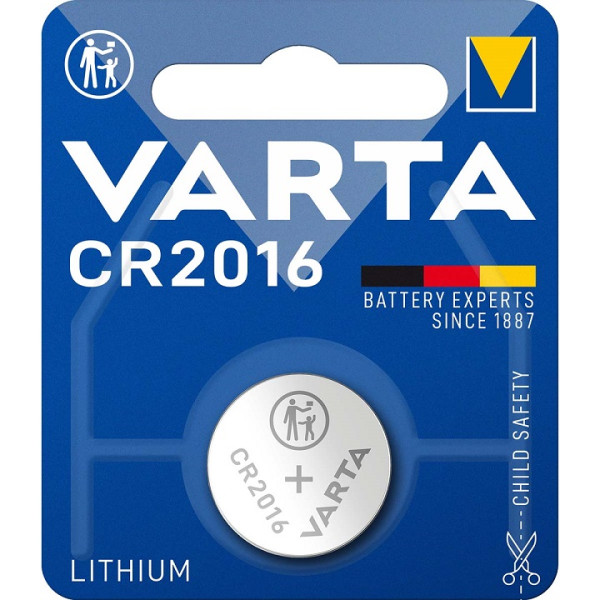 Varta CR2016 3V lithium battery 6016 101 401