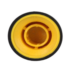 Manopola nera con indicatore da 16mm