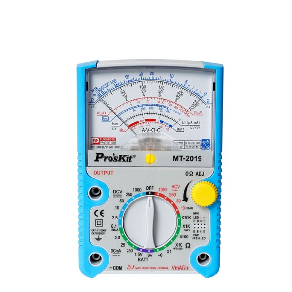 MT-2019 multifunction analog multimeter