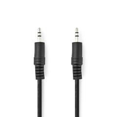 3.5mm stereo jack audio cable male - male 1m