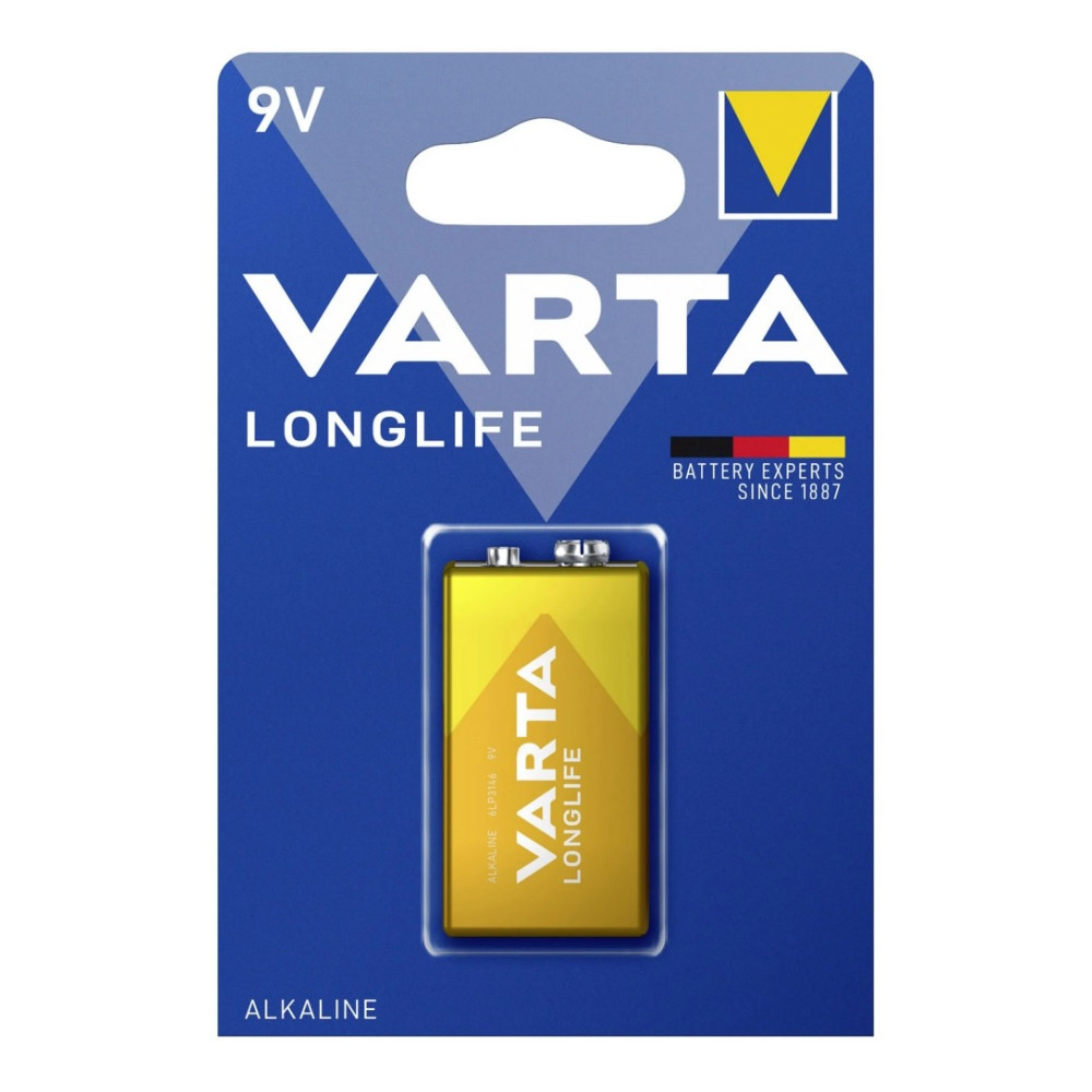 Varta Longlife 9V Alkaline battery 04122 101 411