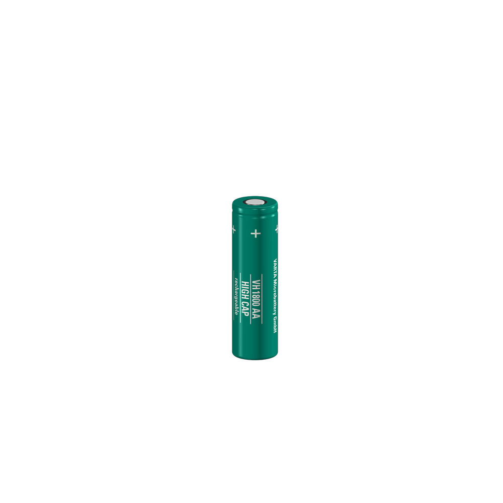AA NIMH battery 1.2V 1800mAh with flat pole Varta 55123101501
