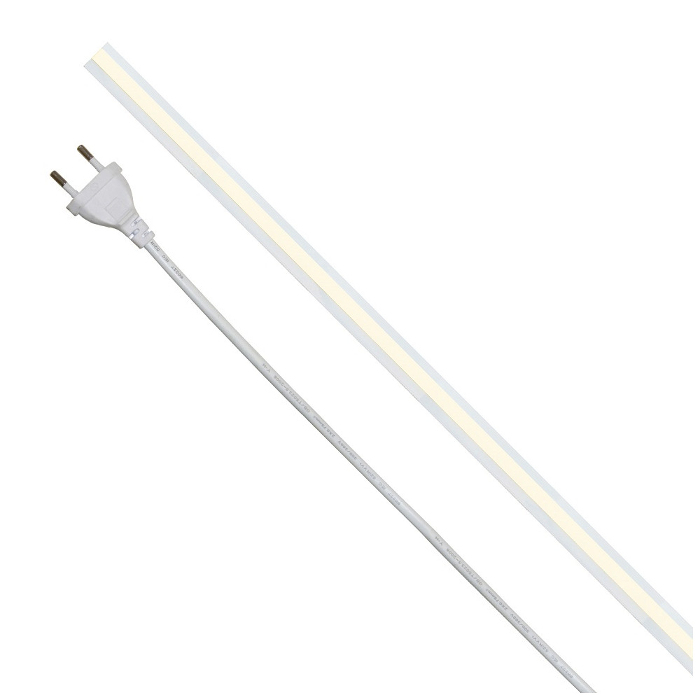 Striscia LED COB 220V bianco naturale 5mt kit IP65