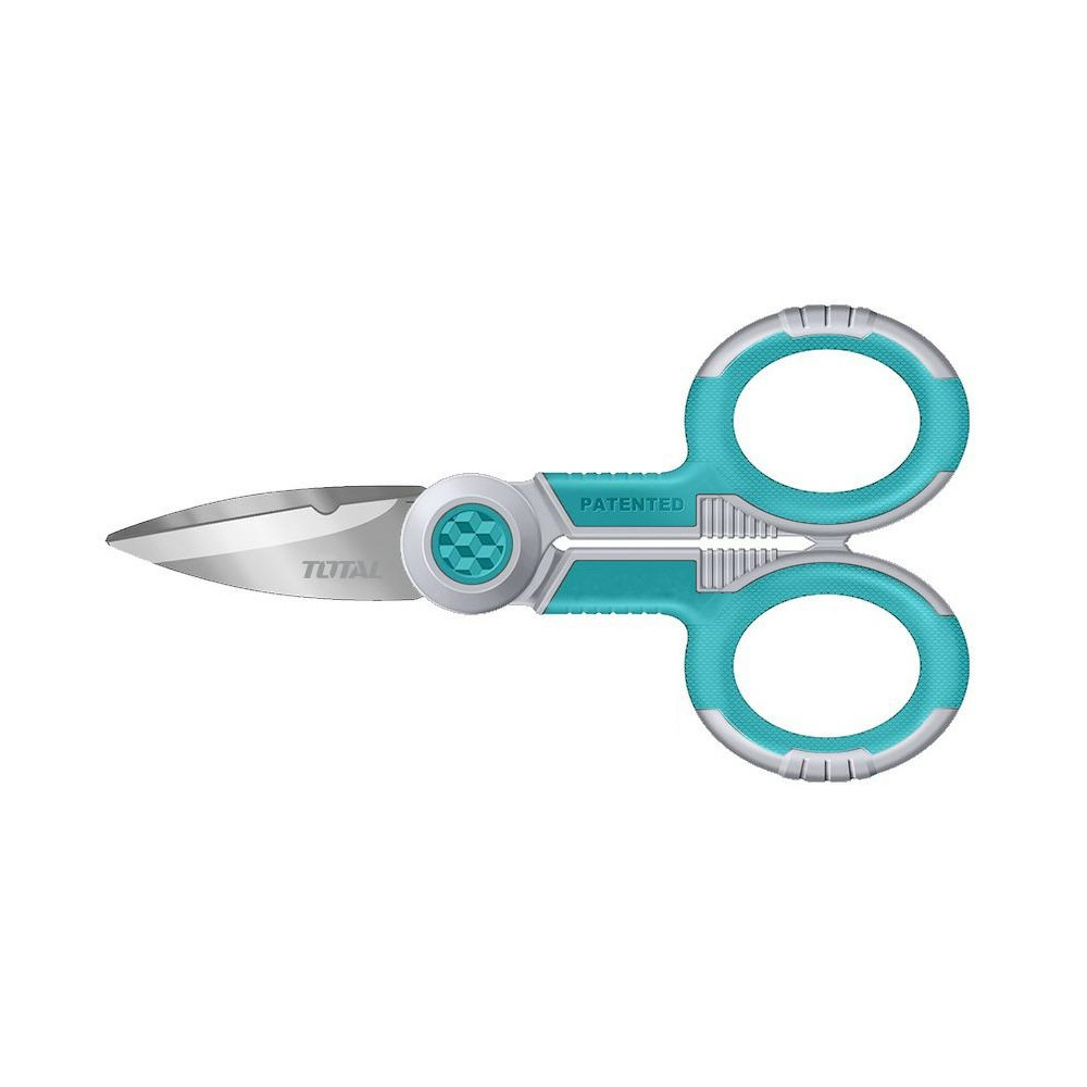 Forbici da elettricista a lame dritte 145mm