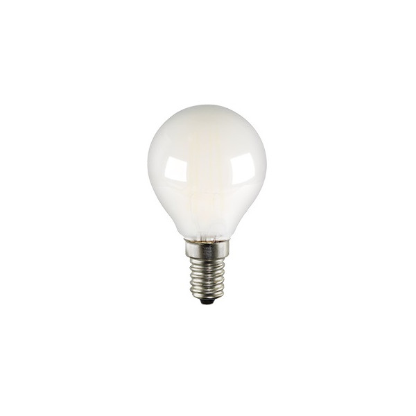 7W E14 filament LED lamp, natural white