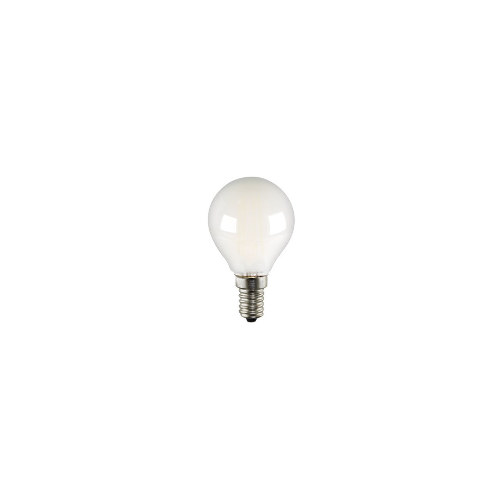 7W E14 filament LED lamp, natural white