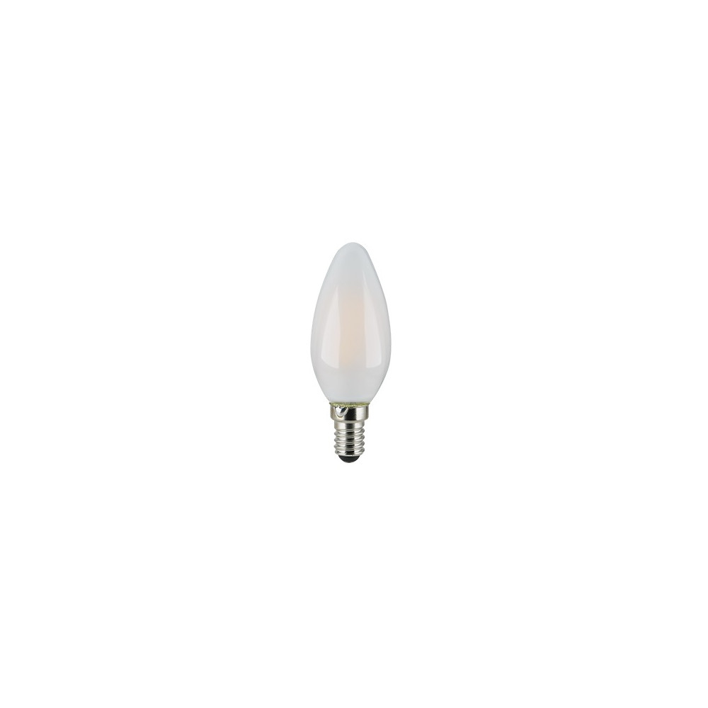 7W E14 olive filament LED lamp warm white