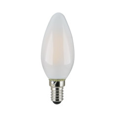 7W E14 olive filament LED lamp warm white
