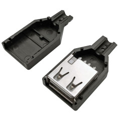 USB type A solder female