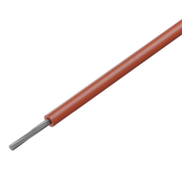 Cavo siliconico 4mm rosso