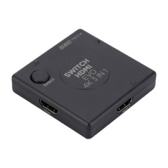 3-input HDMI multi-socket switch