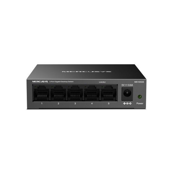 5-Port Gigabit Metal LAN Switch MS105GS