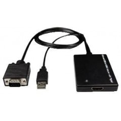 Convertitore da VGA a HDMI con alimentazione USB