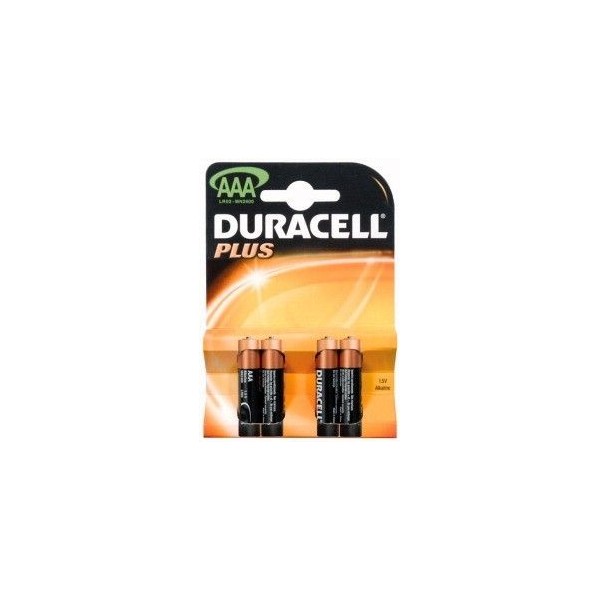 AAA Alcalina Duracell Plus 1.5V
