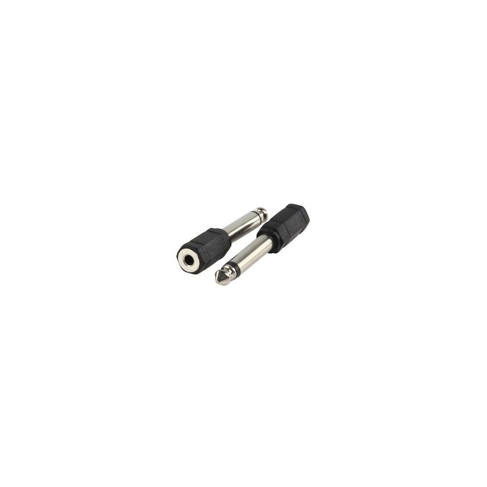 Adattatore Jack spina 6.3mm mono presa 3.5mm mono