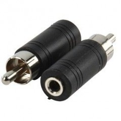 Adattatore RCA maschio Jack 3.5mm mono femmina