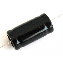 470uF 25V Axial electrolytic capacitor