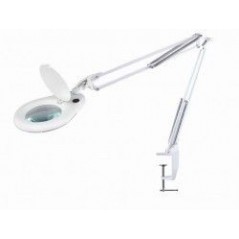 Pantograph lamp with 8 diopters lens
