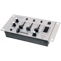 Mixer audio stereo 3 canali + 2 ingressi microfonici