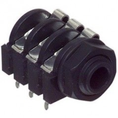 Presa JACK 6.3mm stereo NEUTRIK c.s. pannello