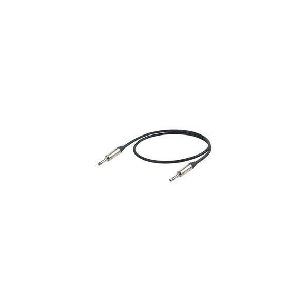 Cavo Audio 1 JACK 6.3mm - 1 JACK 6.3mm 1mt