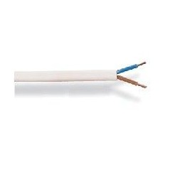 Cavo Elettrico Piatto 2x0.75mm Bianco