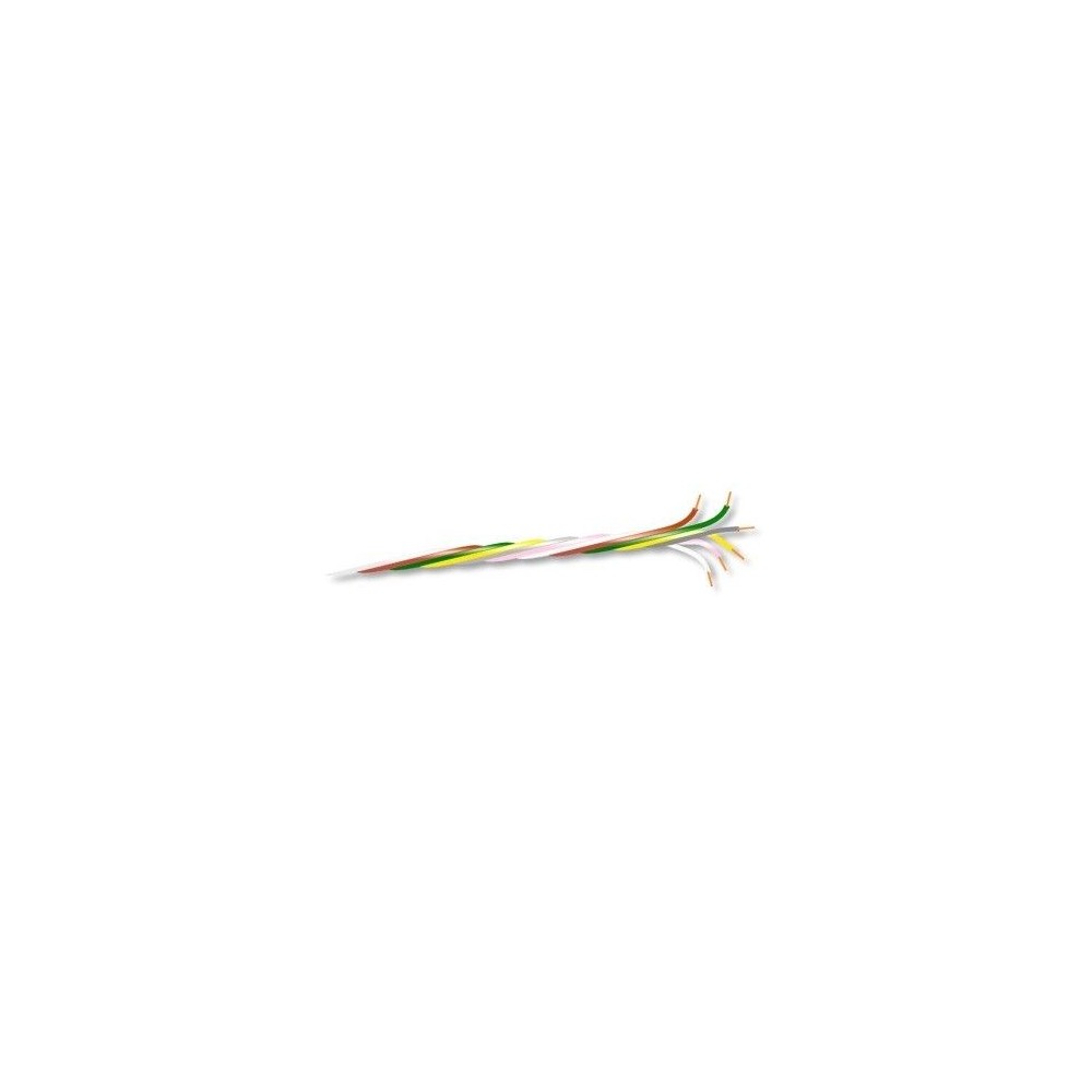 Cavo Trecciola 12x0.35mm Multicolore
