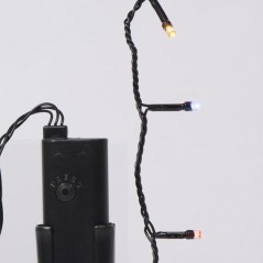 Luci Natale catena 48 LED multicolor DURAWISE