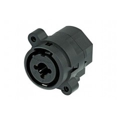 Combo XLR + Jack 6 pin vertical Neutrik