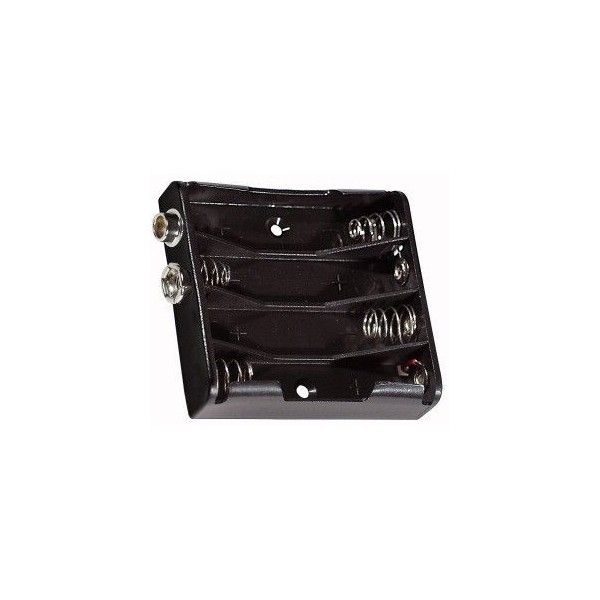 Portabatterie 4 ministilo affiancate