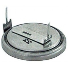 Batteria CR2450 3V con terminali orizzontali