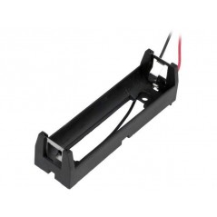 Portabatteria 18650 con fili