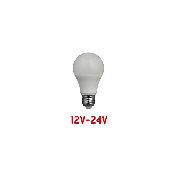 Lampada LED goccia 10W E27 luce calda 9-30V