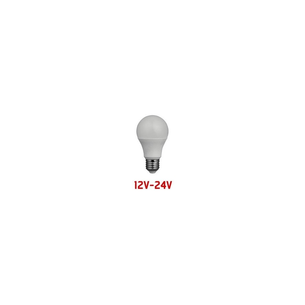 Lampada LED goccia 10W E27 luce calda 9-30V