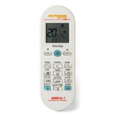 Remote control for universal air conditioner
