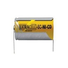 Batteria SUBC NiCd 1.2V 1.3A con terminali
