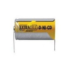 Batteria Torcia D NiCd 1.2V 4A con terminali