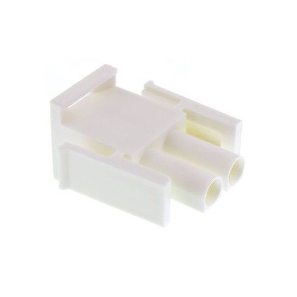 2-pole male connector AMP MATE-N-LOK 1-480698-0