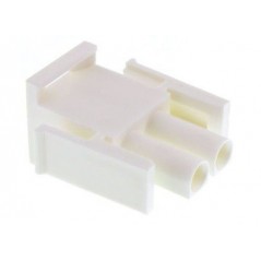 2-pole male connector AMP MATE-N-LOK 1-480698-0